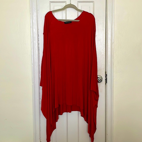 Beach cover-up perfect for summer-one size fits all- Red - Picture 4 of 4